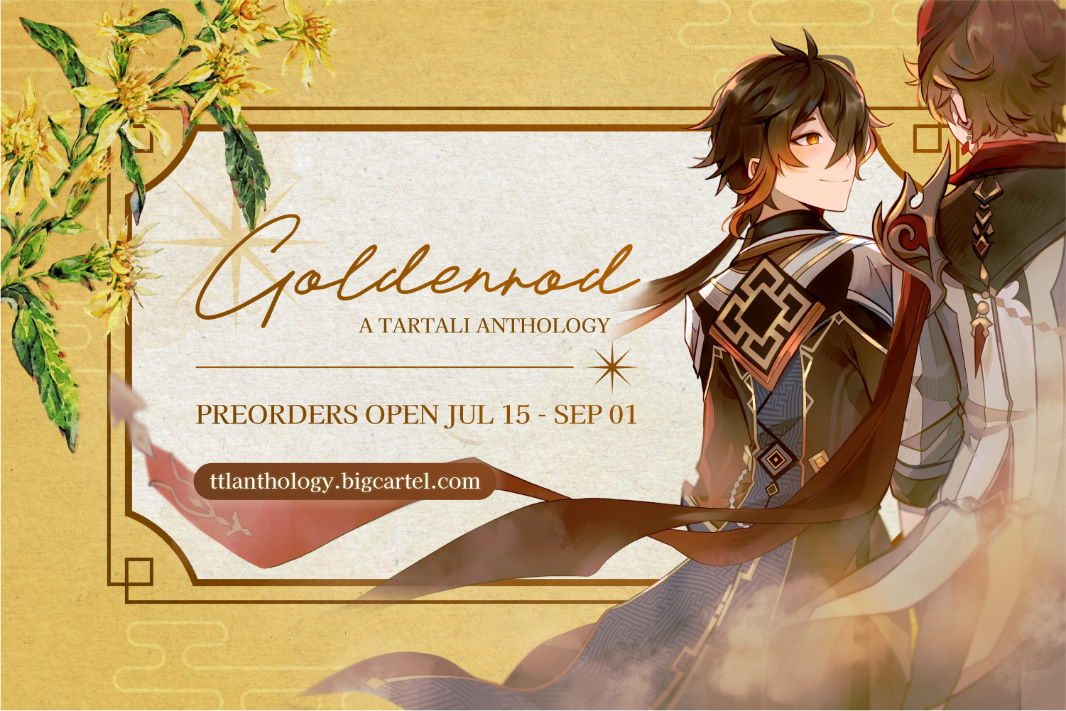 Goldenrod Tartali Anthology Announcement